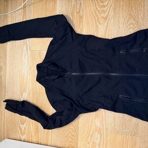 lululemon athletica Black Full-Zip Hoodie Jacket